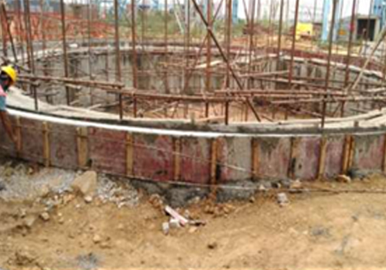 Construction of Main Civil Work, Meja WFGD Projects